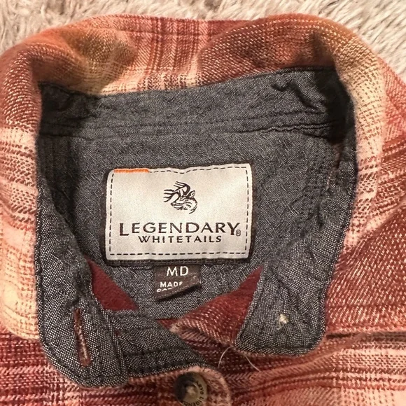 Flannel Shirt- Legendary Whitetails - Picture 6 of 6